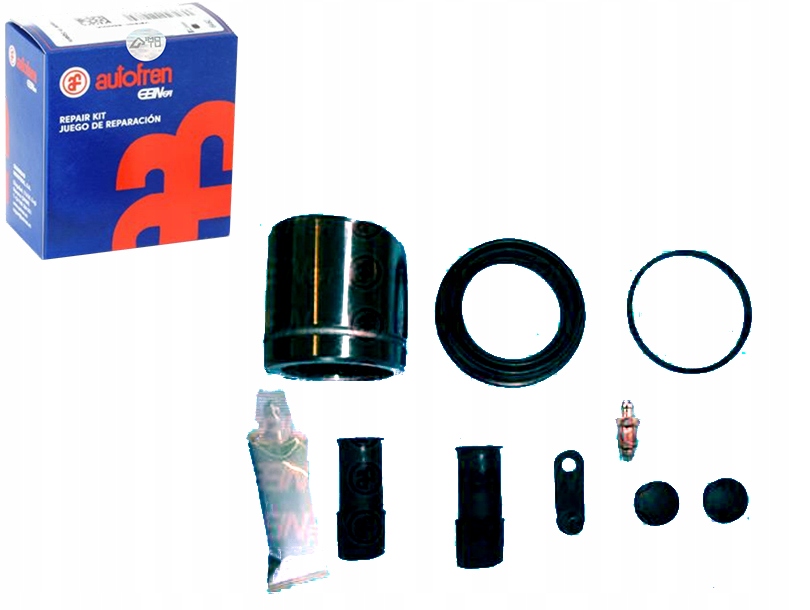 ZESTAW NAPRAWCZY ZACISKU VW PRZÓD TRANSPORTER T4 Z