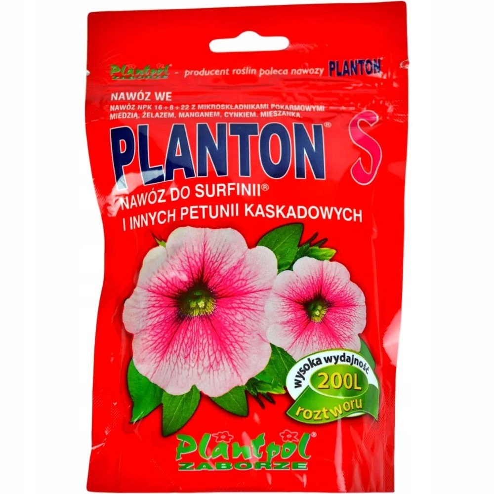 

Nawóz do surfinii i petunii 200 g Planton S