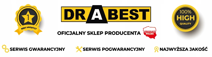 Stół warsztatowy narzędziowy metalowy szuflady do garażu DRABEST Wysokość produktu 84 cm