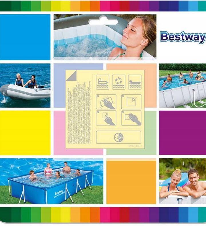 ŁATKI NA MOKRO BASENY ZABAWKI 100% SKUTECZNOŚCI