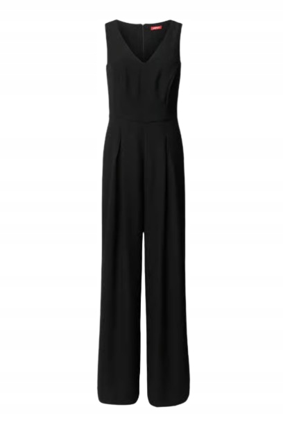 Esprit Dámský Černý Dlouhý Elegantní Overal 40 Jyb