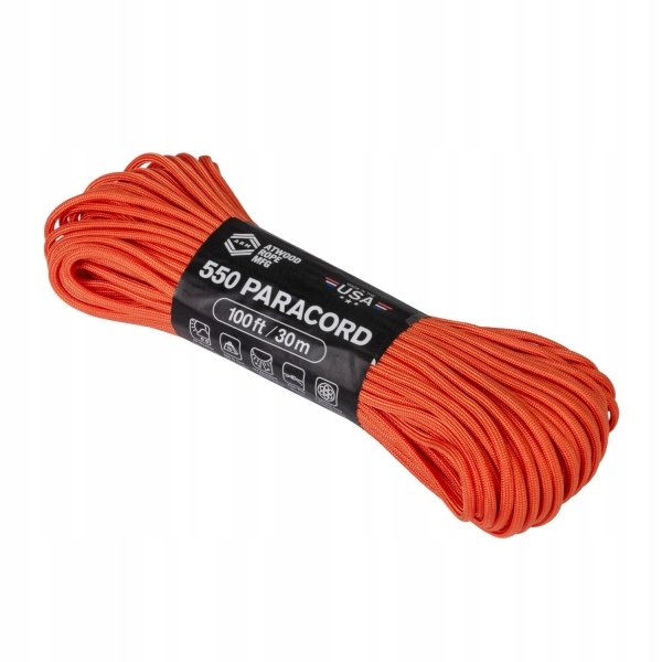 

Linka spadochronowa Paracord Helikon 550 Orange 30
