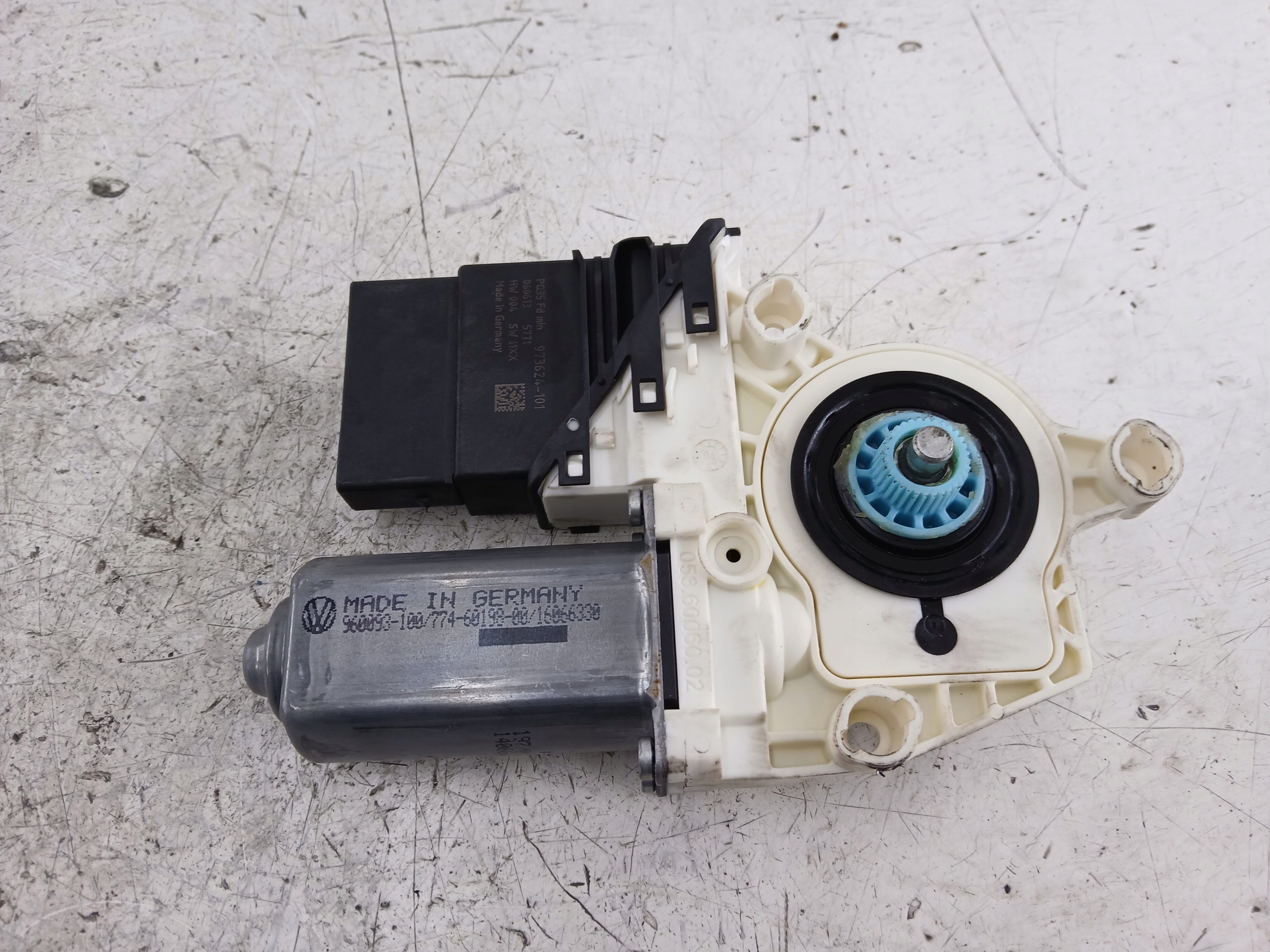 VW GOLF V PASSAT B6 mini motor windows left rear part 1K0959703P