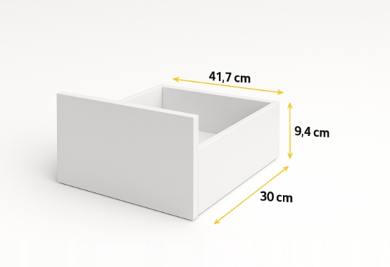 KOMÓD 100 CM FEHÉR MATT 6 FIÓKOS, NAPPALI, HÁLÓSZOBA Kollekció Gabriel