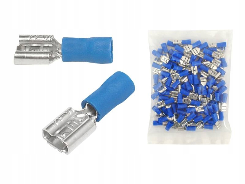 

Konektor Żeński Konektory Wsuwki Izolowane 100SZT