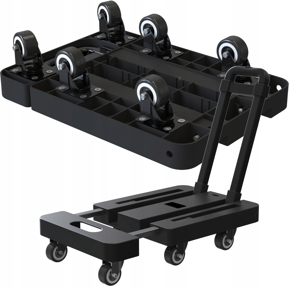 outlet WÓZEK SKŁADANY RĘCZNY Z PLATFORMĄ 200KG MAGAZYNOWY TRANSPORTOWY Marka Mozos