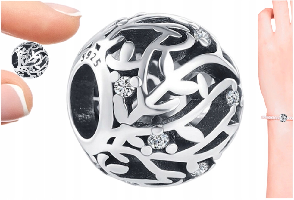 

Charms Zawieszka Charms Koralik Bead Trusky