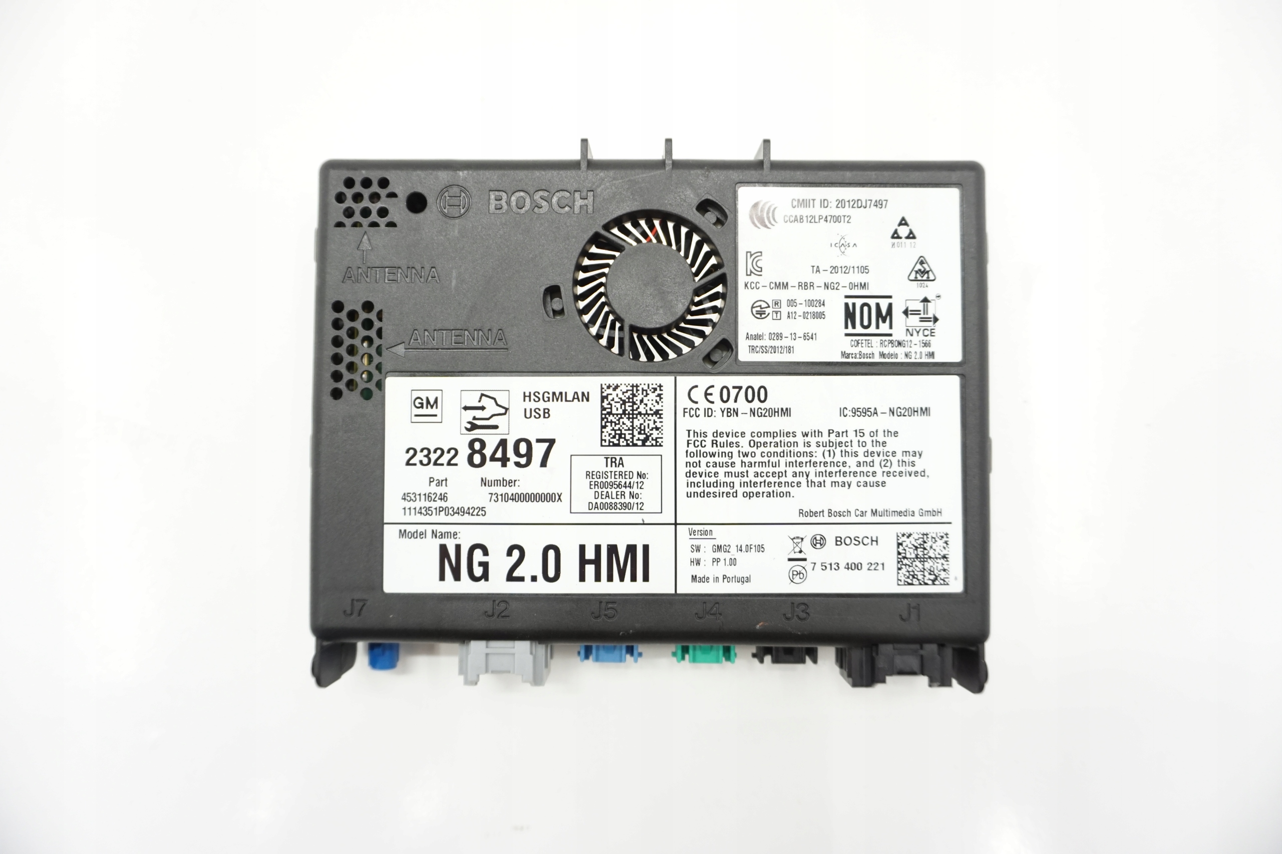 OPEL INSIGNIA A FL НАВИГАЦИОННЫЙ МОДУЛЬ HMI 23228497