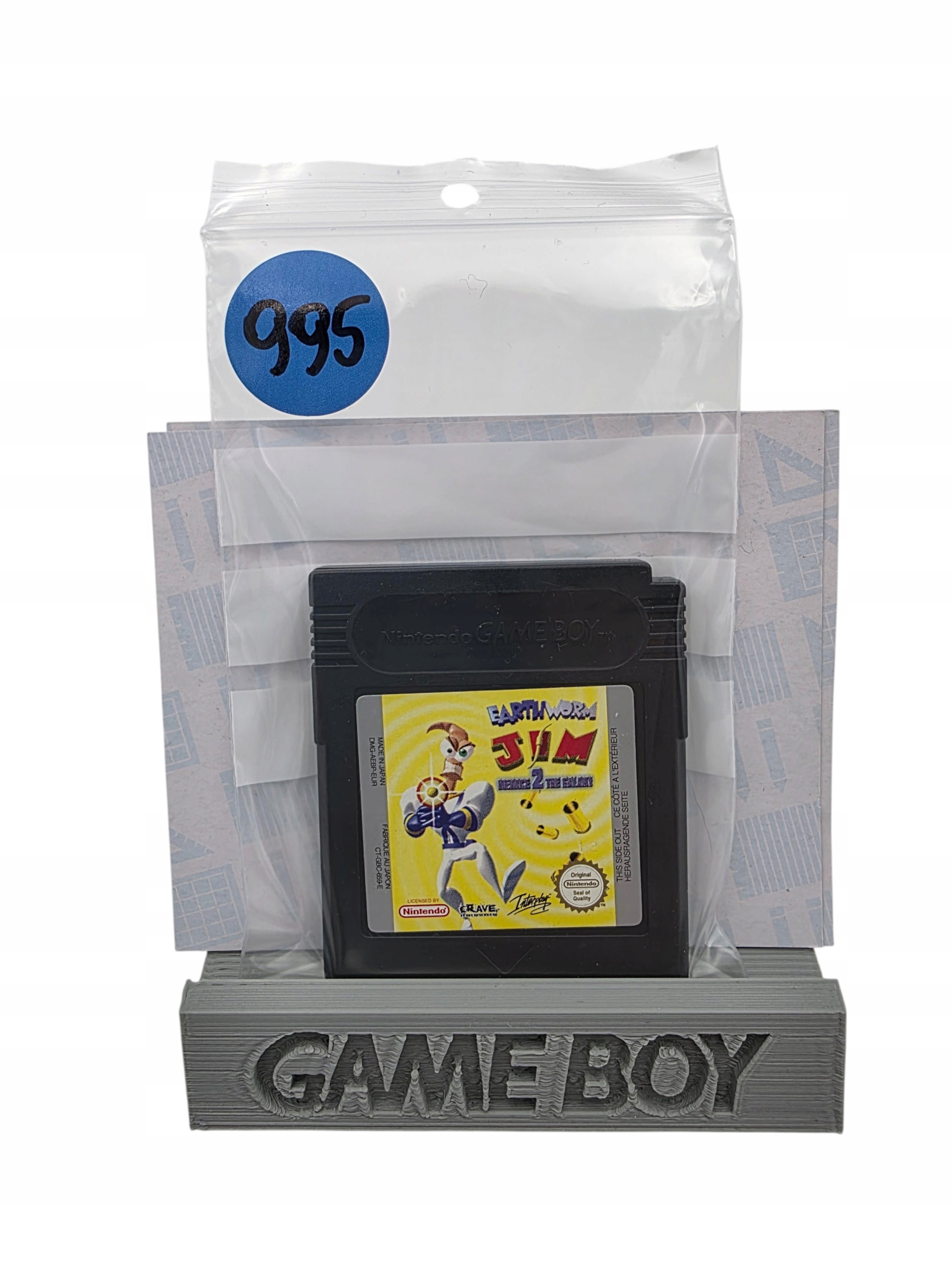 GAME BOY EARTH WORM JIM 2 MENACE TO THE GALAXY ORYGINAŁ