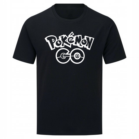 

Męski T-shirt Koszulka Pokemon Go Pokemony Roz S