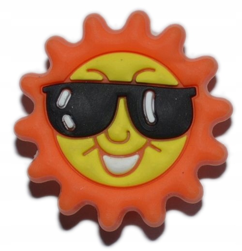 

Pozostałe - Przypinka do Crocs - Słońce - 2722