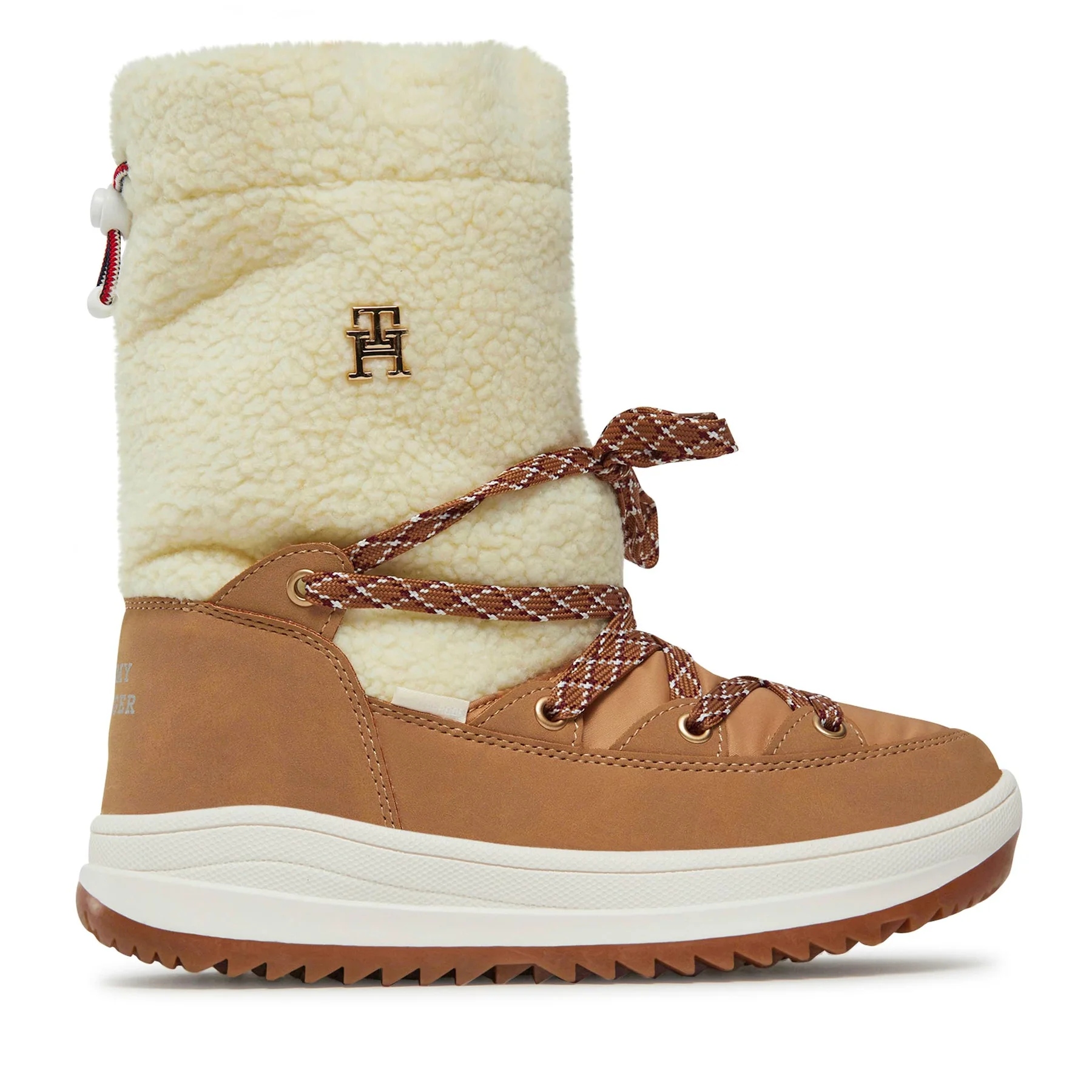 Dámské sněhule Tommy Hilfiger T3A6-33066-1629524 Camel 37, barva koně hnědá