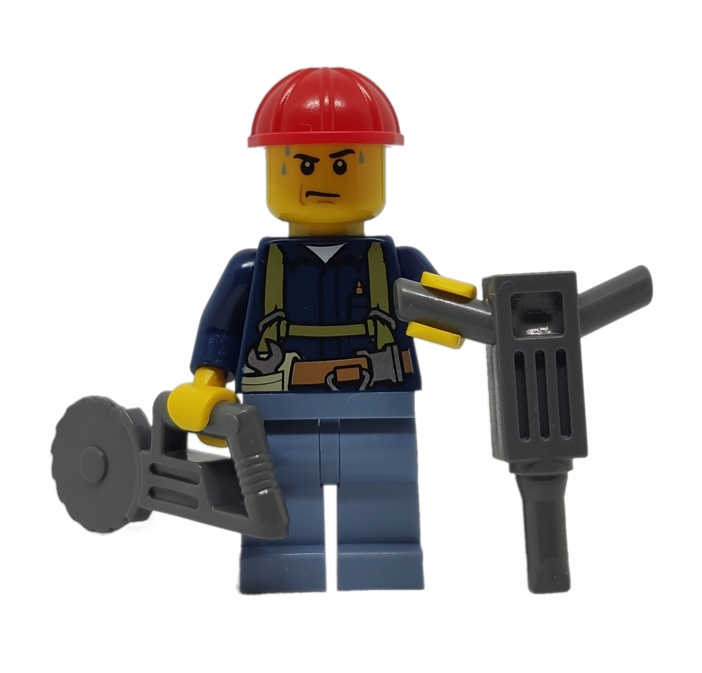 Lego City Minifigure Minifigurka Road Worker