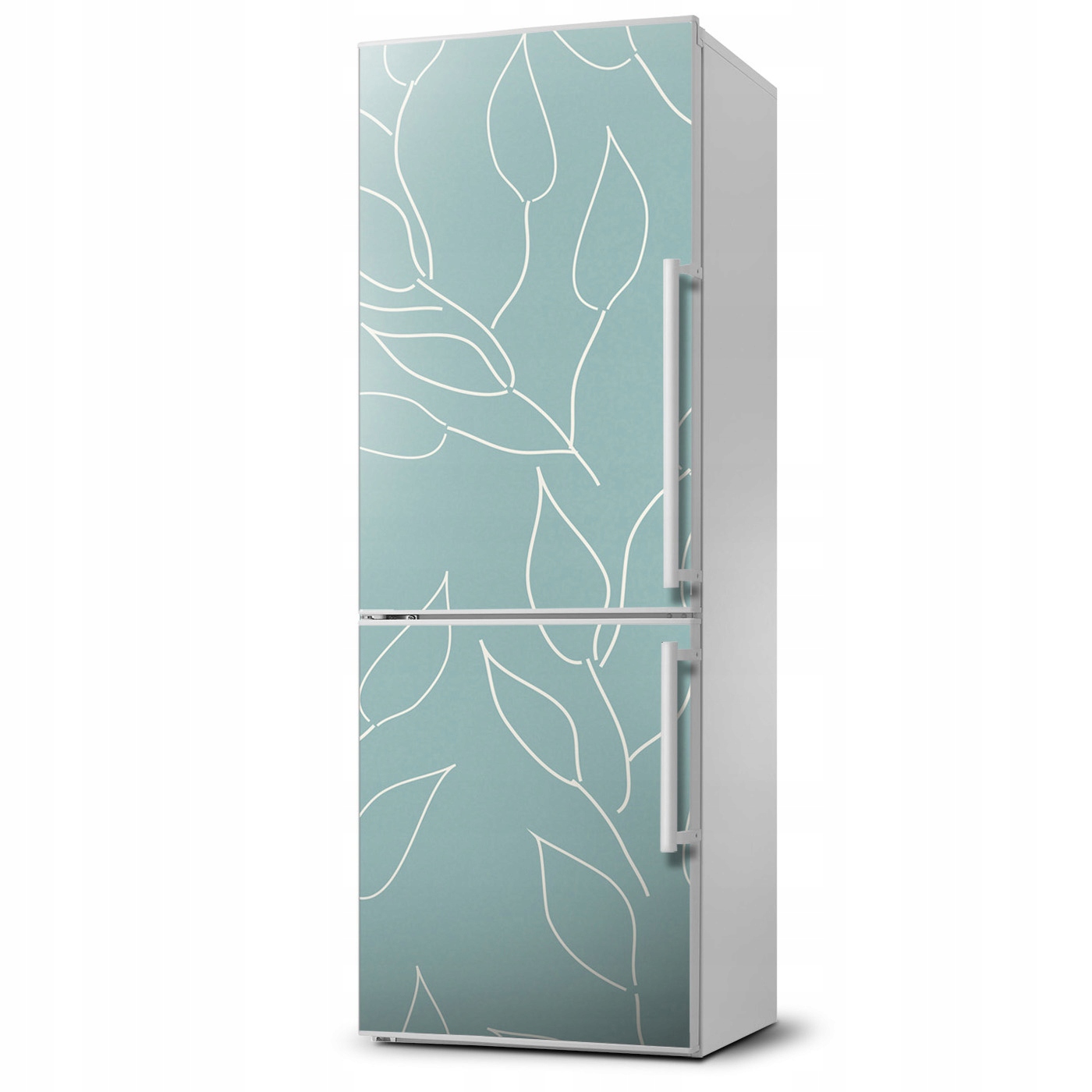 

Foto Magnes fototapety na lodówkę Liście 60x180