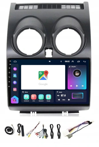 Rádio Navigácia Nissan Qashqai 2006-2013 Carplay Android 8GB 128GB Sim