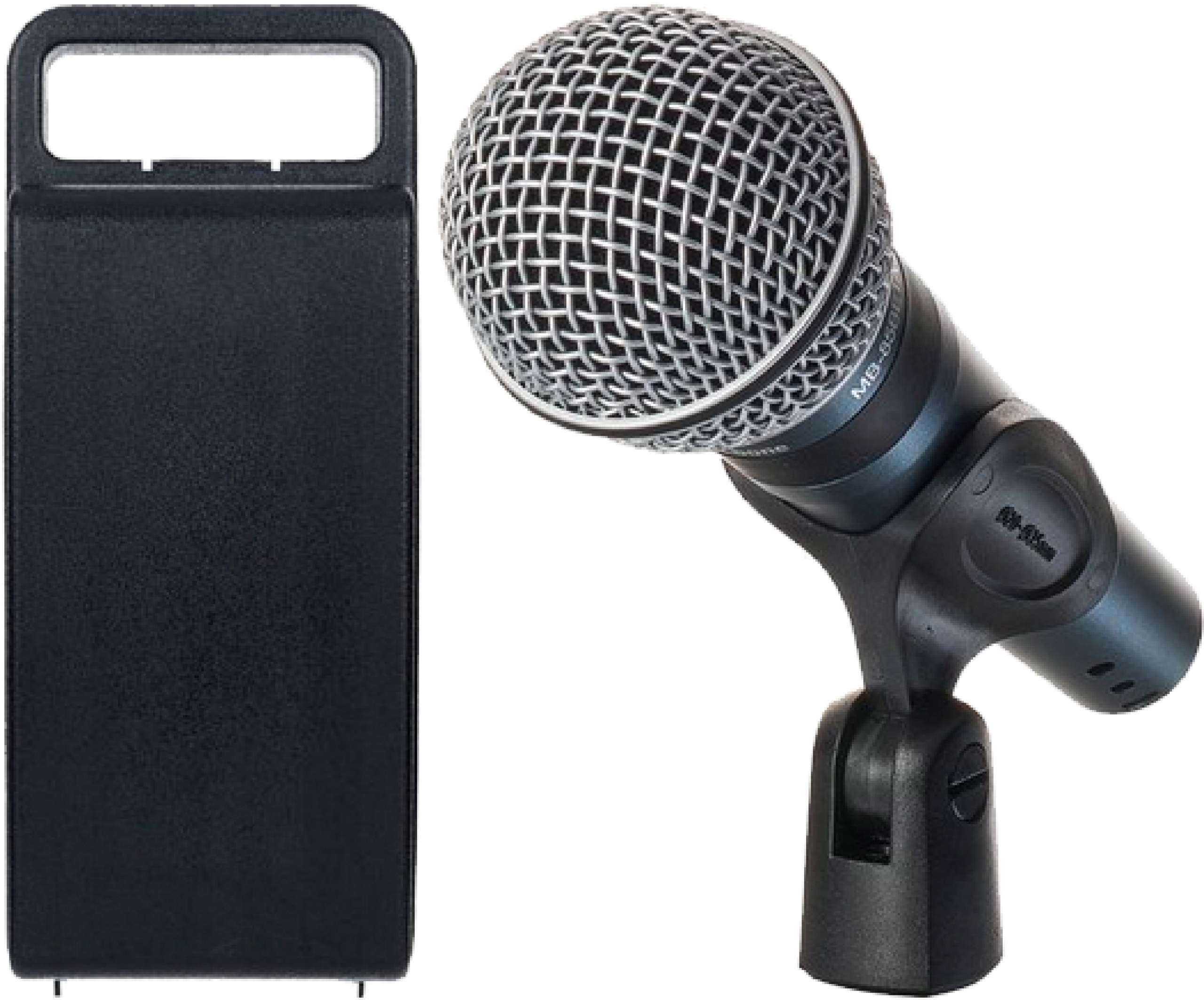 Vokální dynamický mikrofon the t.bone MB85 Beta Držák Case Set
