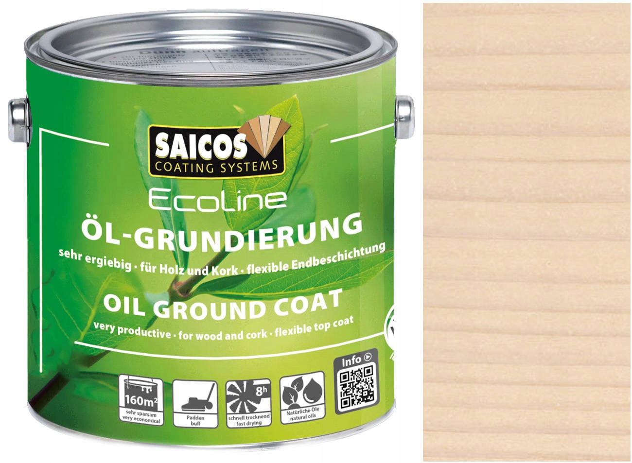 Saicos MultiTop Základný olej Breza 3413 2,5L