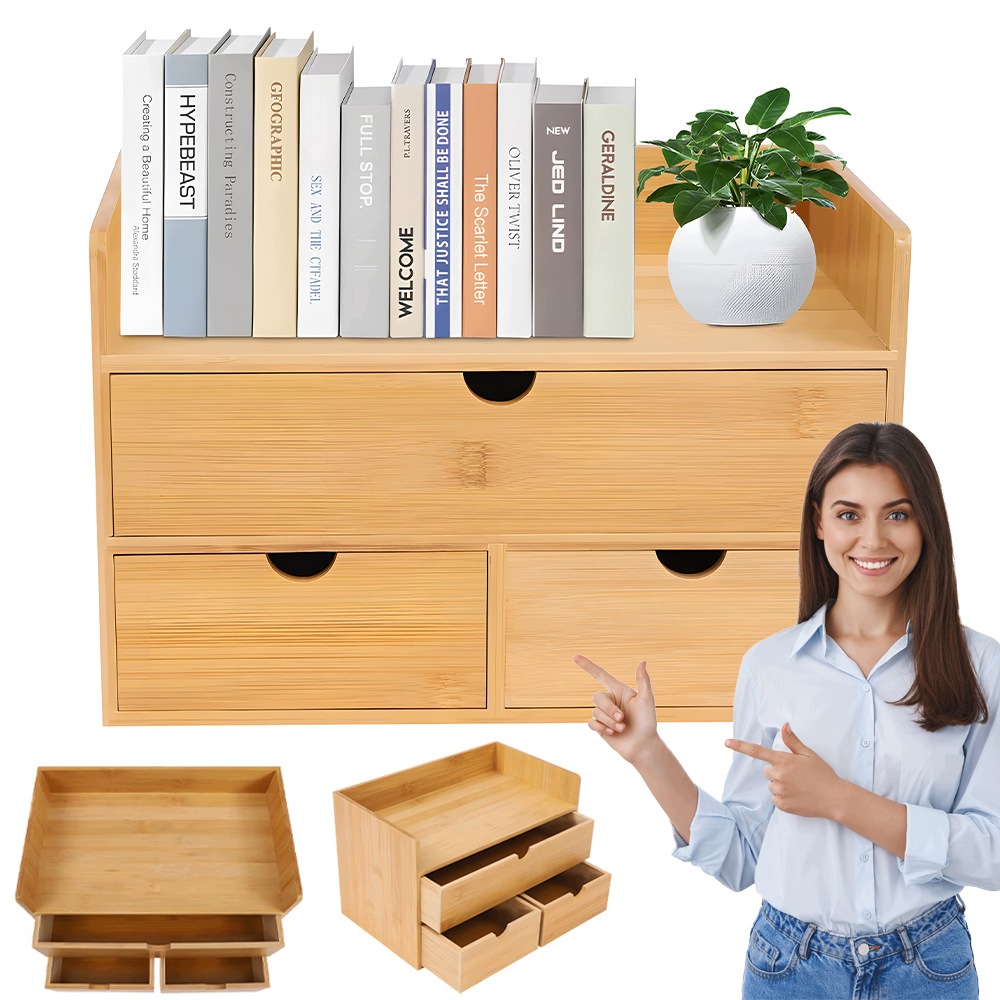 Úložný Box 33 CM Velký, Závěsný, Ekologický, Na Psací Stůl