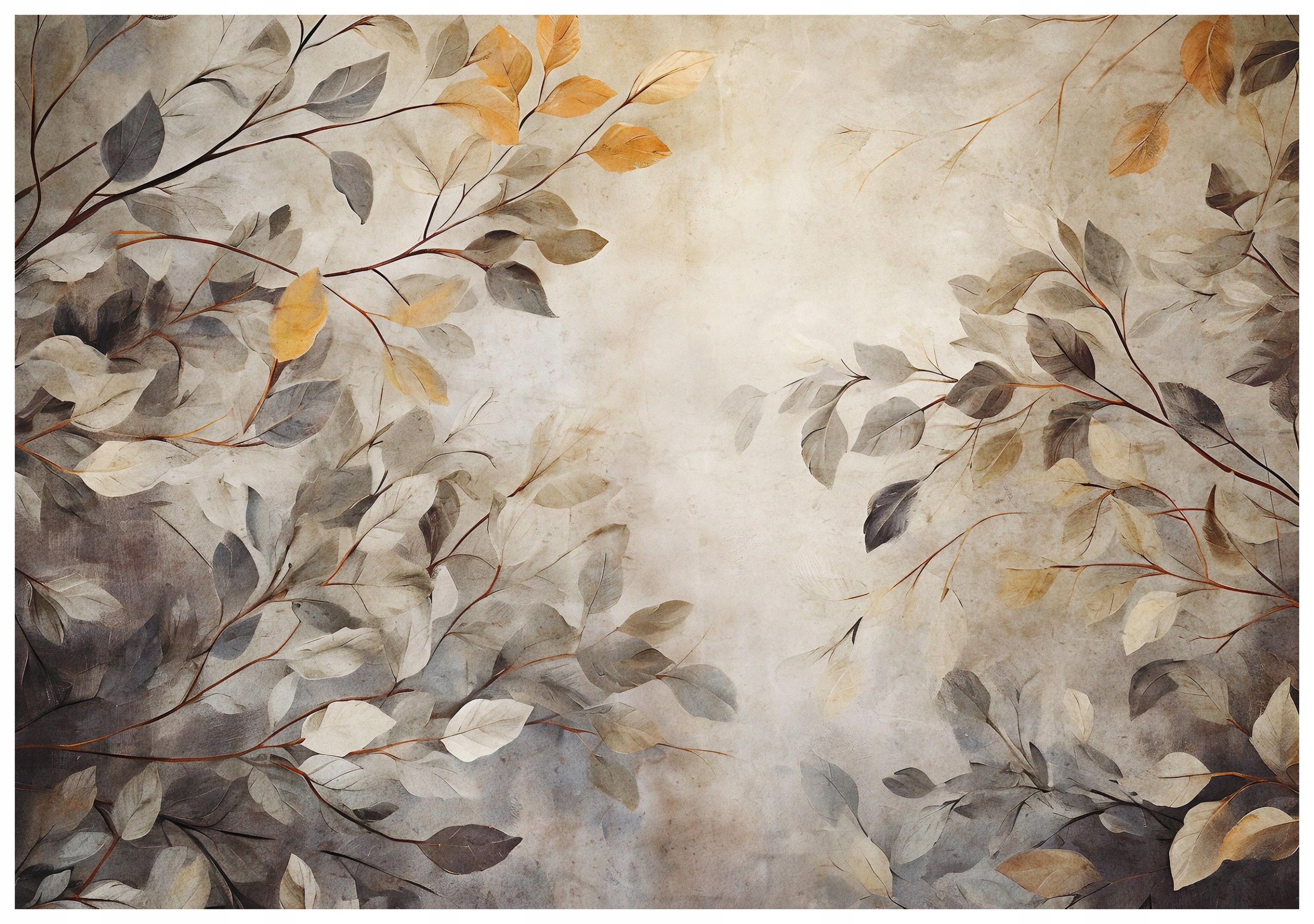 Fototapeta Vetvy akvarely botanika vinylová 368x254 lepidlo