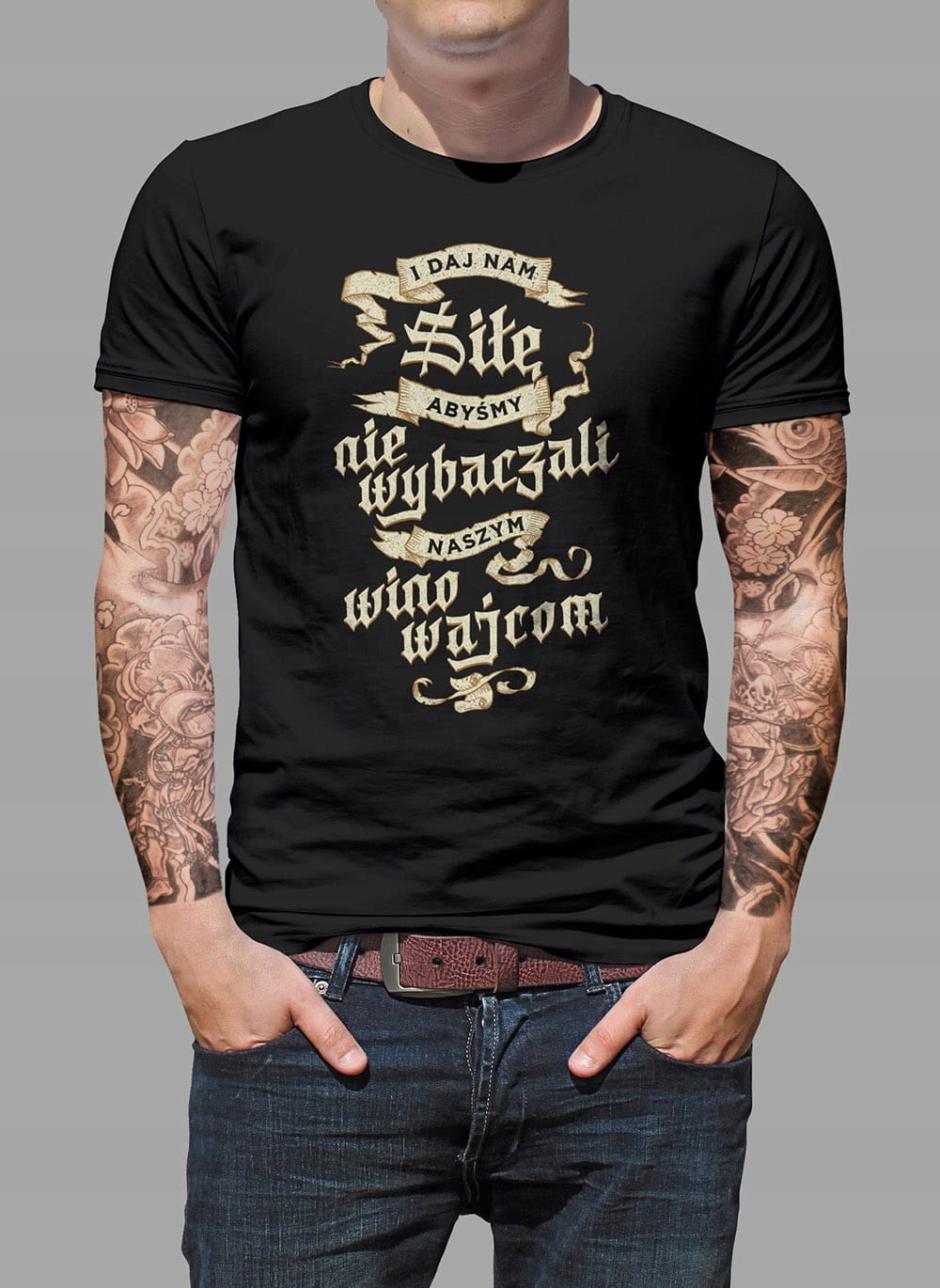 

Koszulka I daj nam siłę - męska 2XL