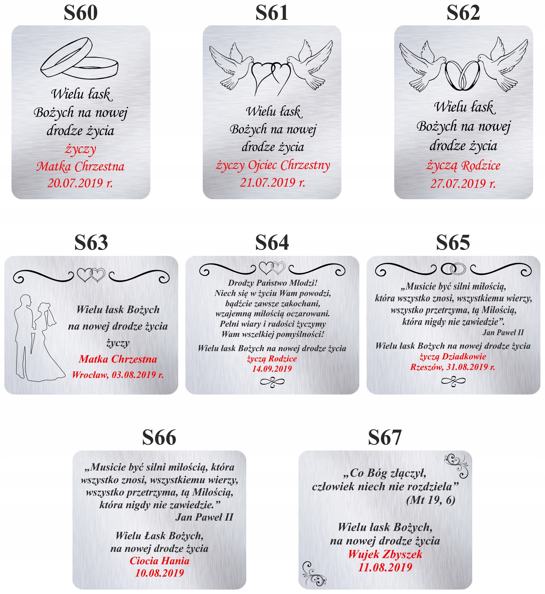 Obrazek srebrny Aniołek Twój Anioł Stróż Chrzest Szerokość produktu 14 cm