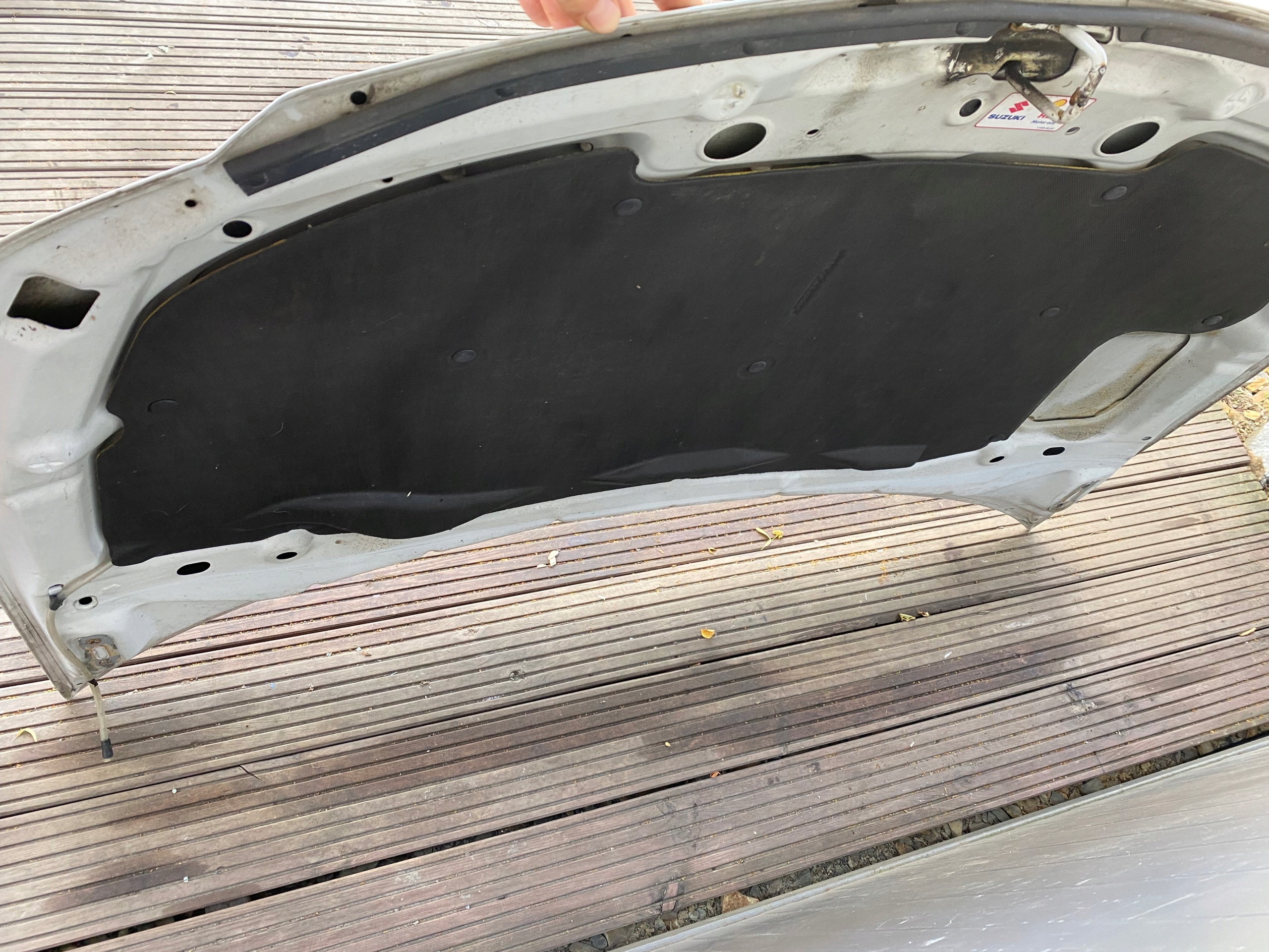 SUZUKI SX4 bonnet front cover BIALA ZMT