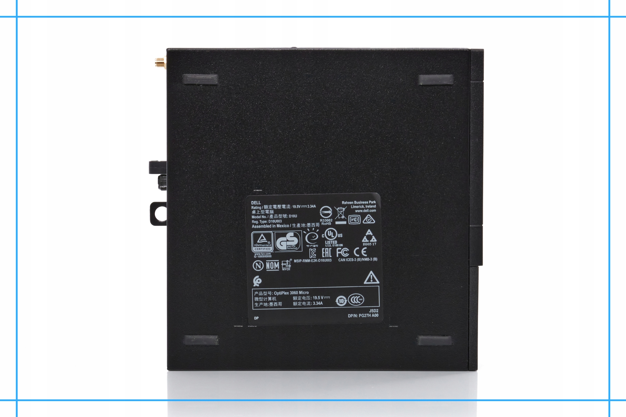 Mini Komputer Dell Optiplex 3060 Tiny I3 8GEN 16GB Nowy 256SSD Win11 Generacja procesora 8