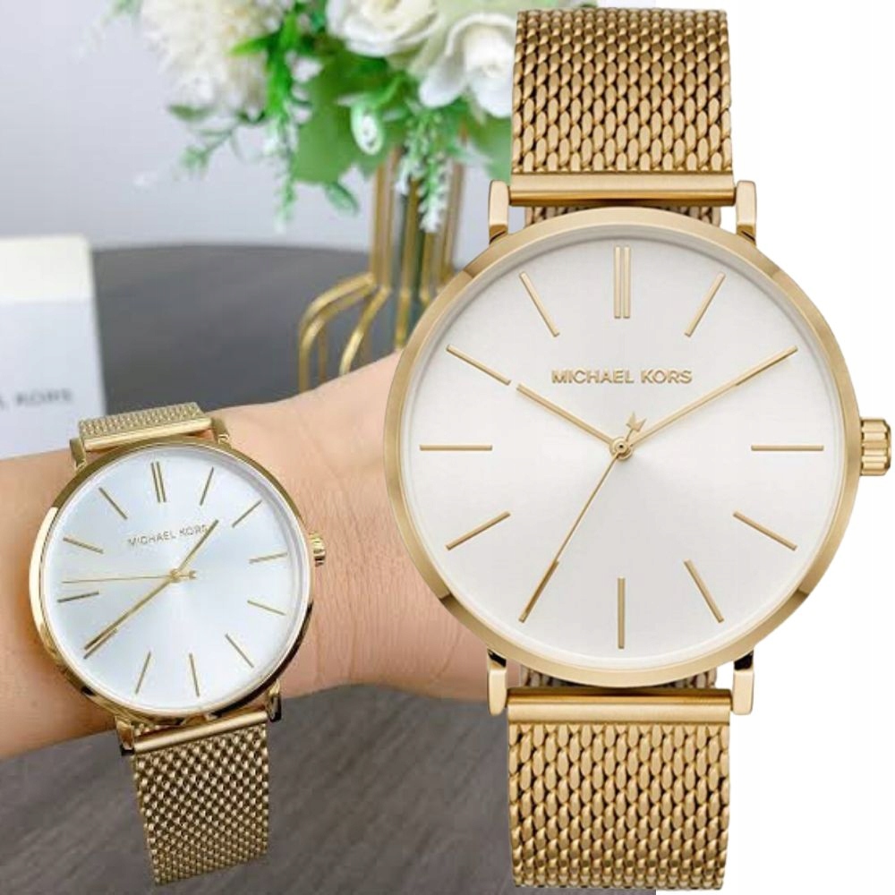 Dámské hodinky Michael Kors MK7150 Auden zlaté na náramku