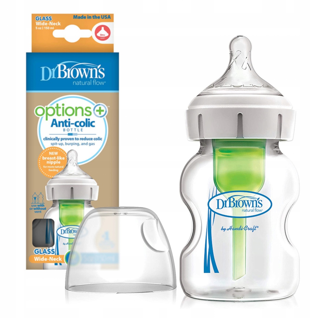

Dr Brown's Options Butelka szklana 150 ml 0+