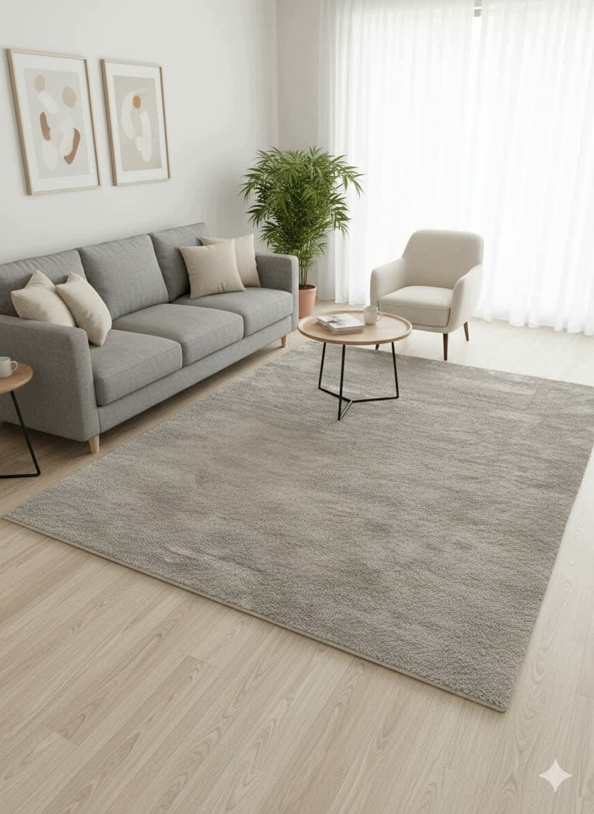 Koberec Shaggy Arabell Antracit 995 160 x 220 CM Mäkký Polyester