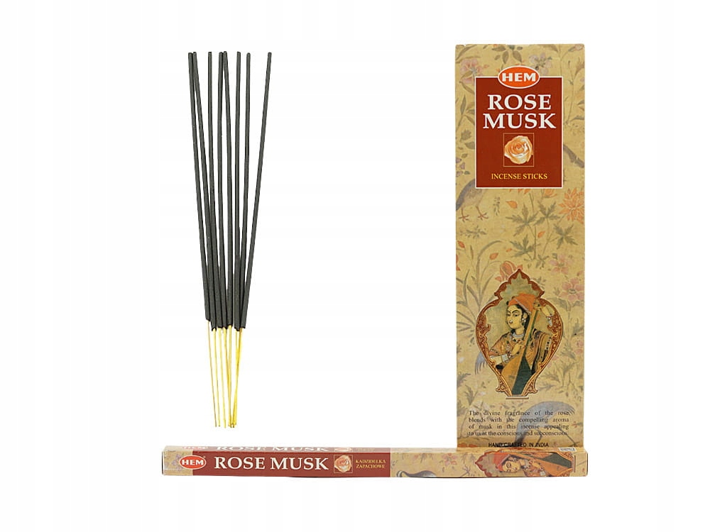 

Kadzidełka Hem Zapach Rose Musk