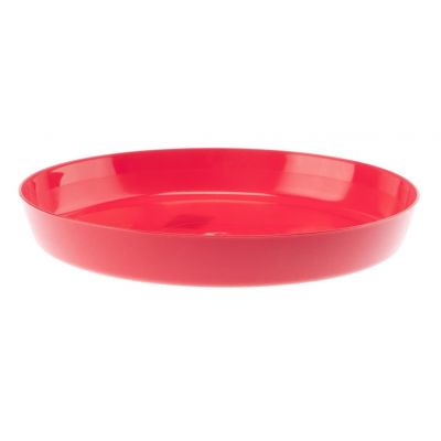 

Podstawka 11 cm Cristal pod doniczkę Czerwona