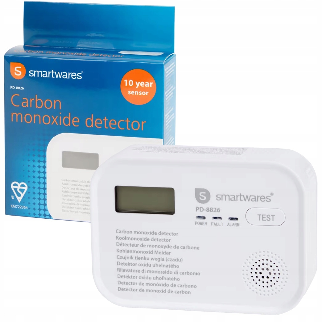 Detektor Oxidu Uhelnatého Smartwares PD-8826 Bezdrátová Alarmová Siréna