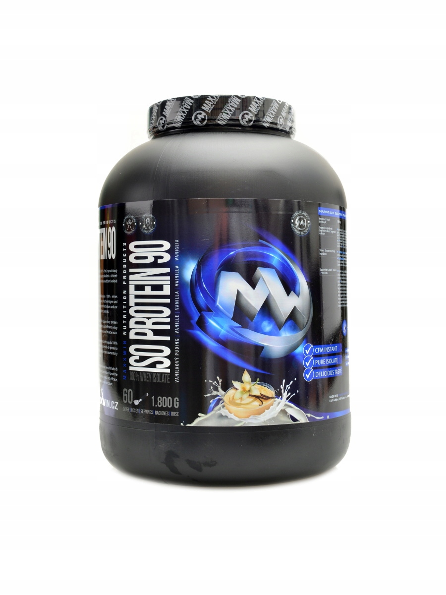 Maxxwin Iso protein 90 1800 g vanilka