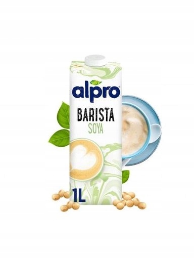 Levně 4x Alpro Barista do kávy Sójový nápoj s vápníkem a vitamíny 1 l
