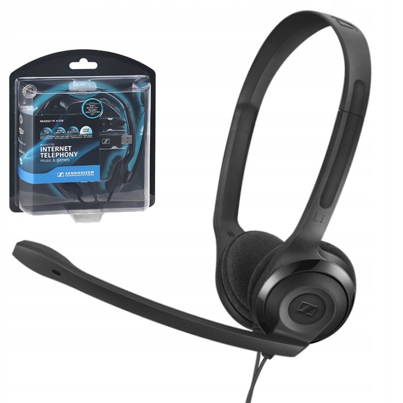 

Słuchawki Nauszne Sennheiser Pc 5 Chat Mikrofon