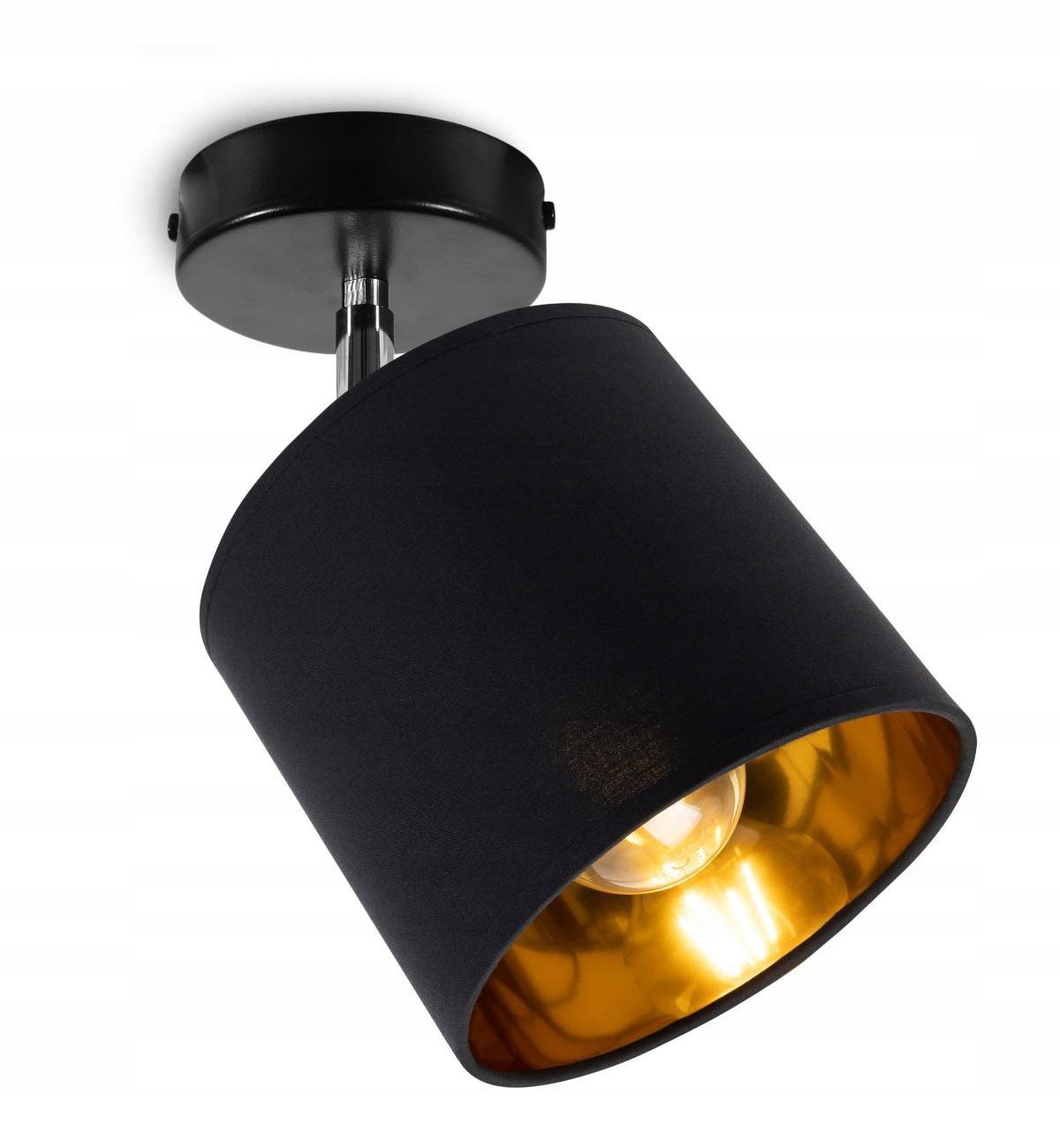 LAMPA ŚCIENNA, SUFITOWA KINKIET ZŁOTA PLAFON LED Zasilanie sieciowe