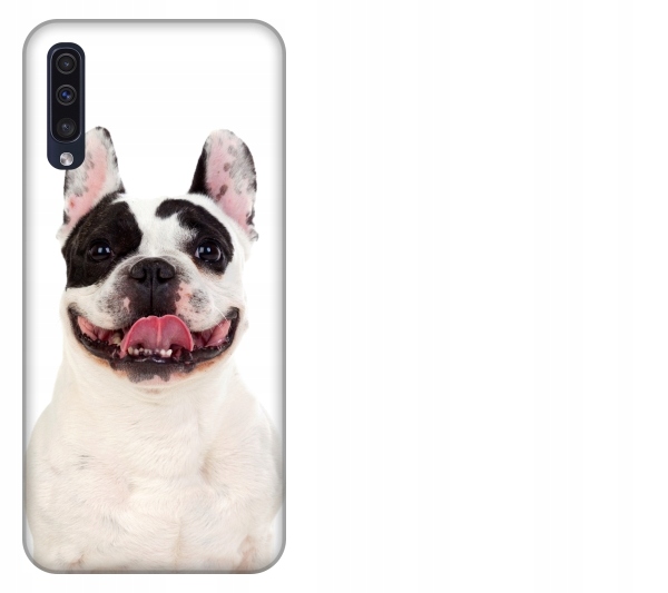 

Etui pokrowiec Samsung Galaxy A50 Pies buldog fran