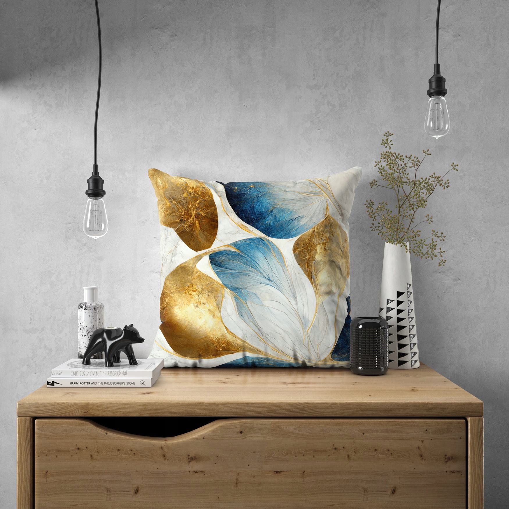 POSZEWKA NA PODUSZKĘ DEKORACYJNA 50x50 JASIEK 131 Szerokość produktu 50 cm