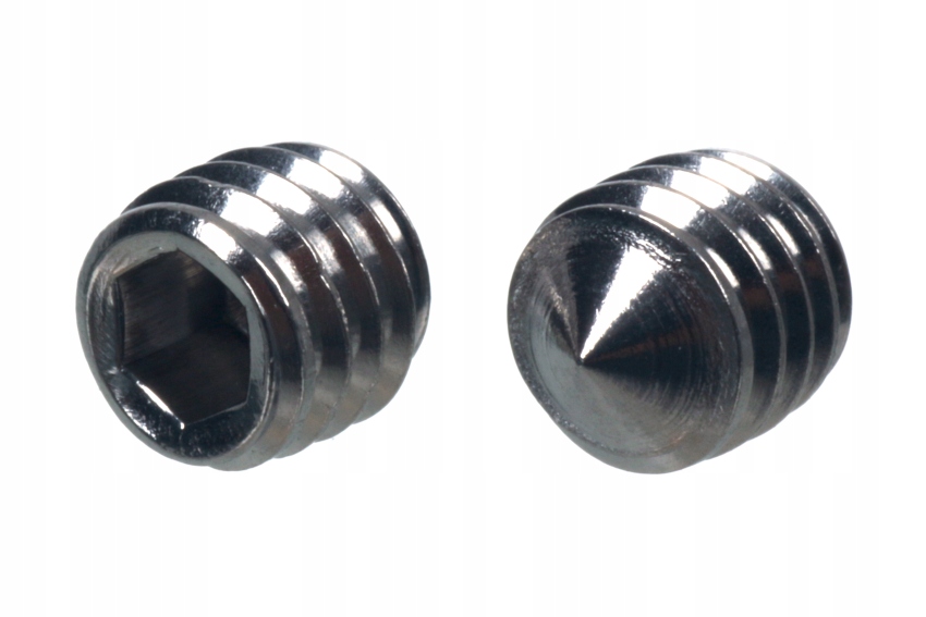 

Wkręt Dociskowy Stożek M6x6 Inox 914 A2 100SZT.
