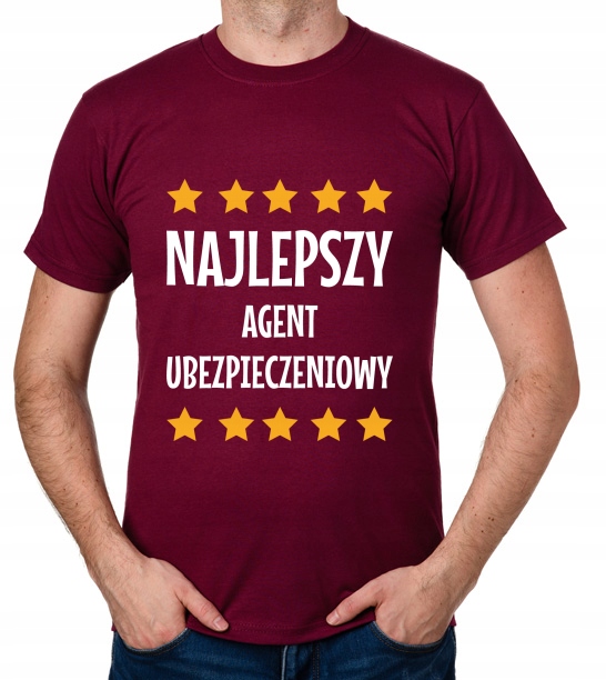 

koszulka Najlepszy Agent Ubezpieczeniowy prezent