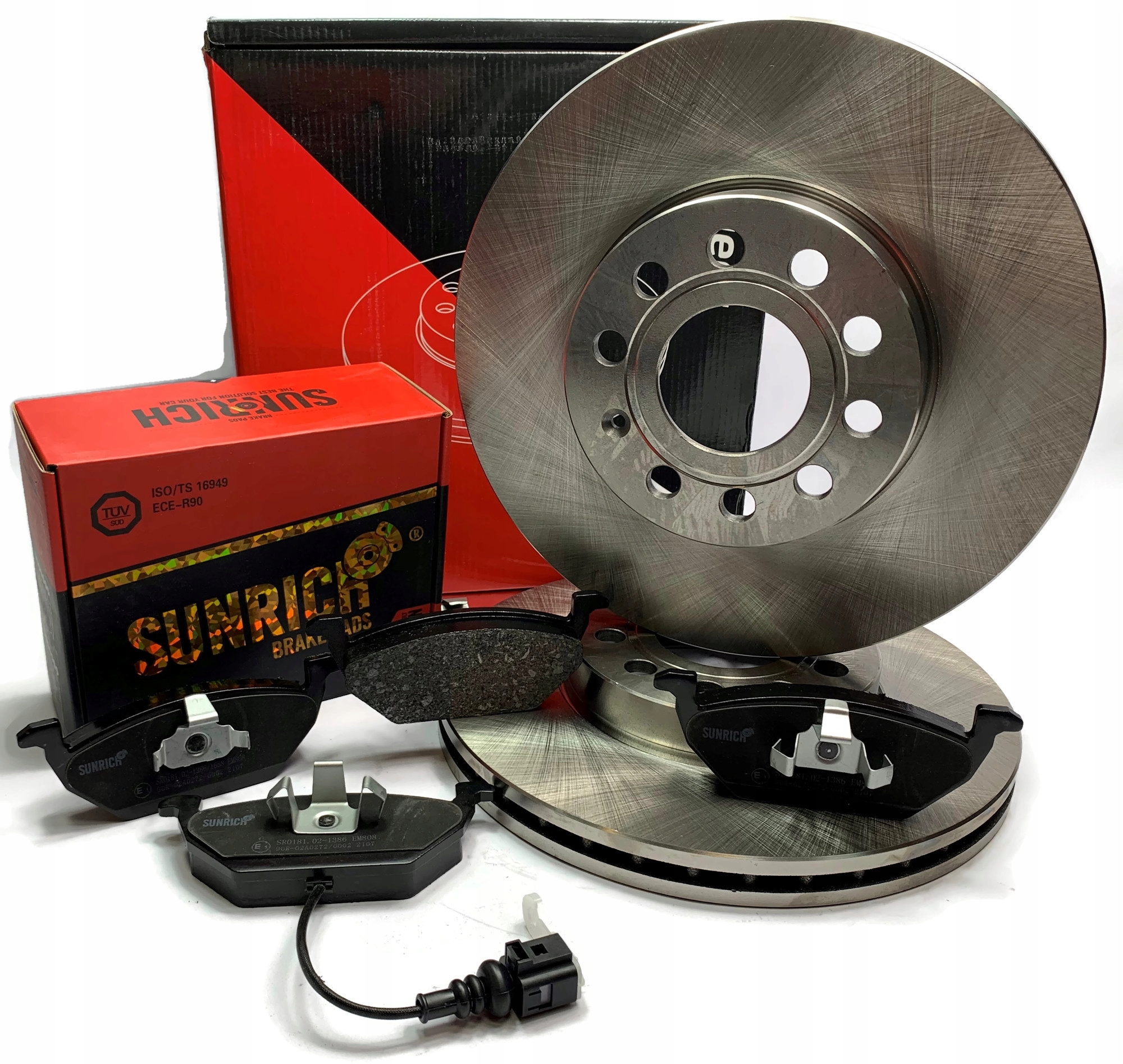 

Tarcze klocki przód Audi A3 Seat Altea Leon 288mm