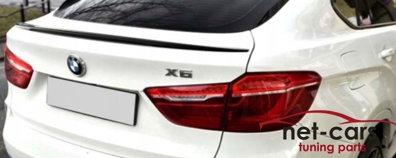 SPOILER LOTKA KLAPA BMW F16 X6 POLYSK BLACK Producent części Net-Cars