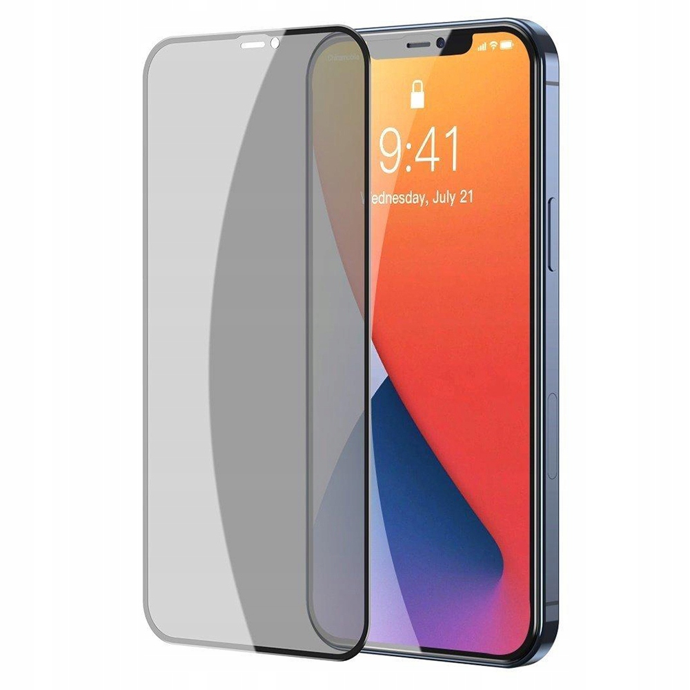 

Szkło Full Glue 5D Anti Spy do Iphone 12 12 Pro