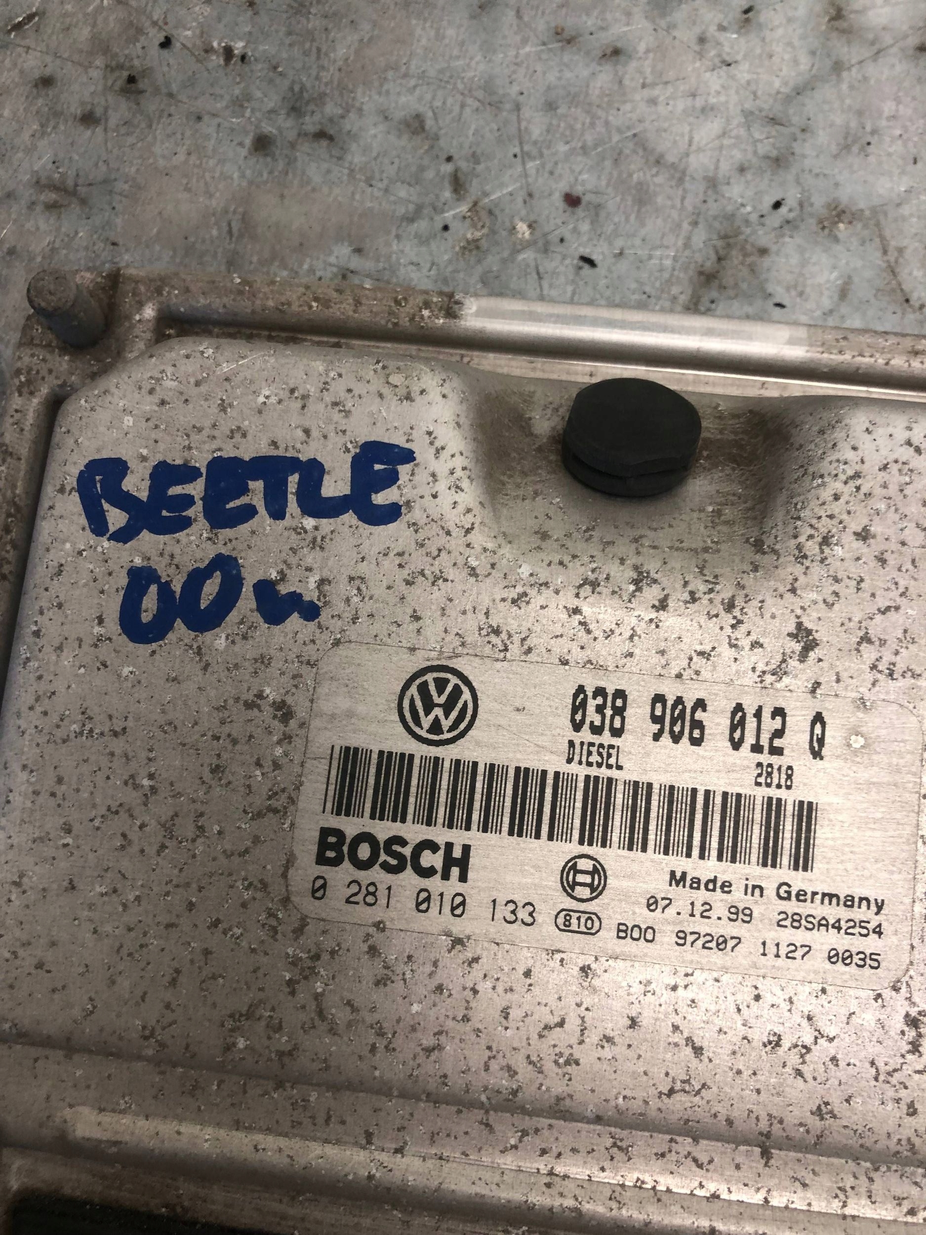 Computer DES MOTORS VW BEETLE 038906012Q