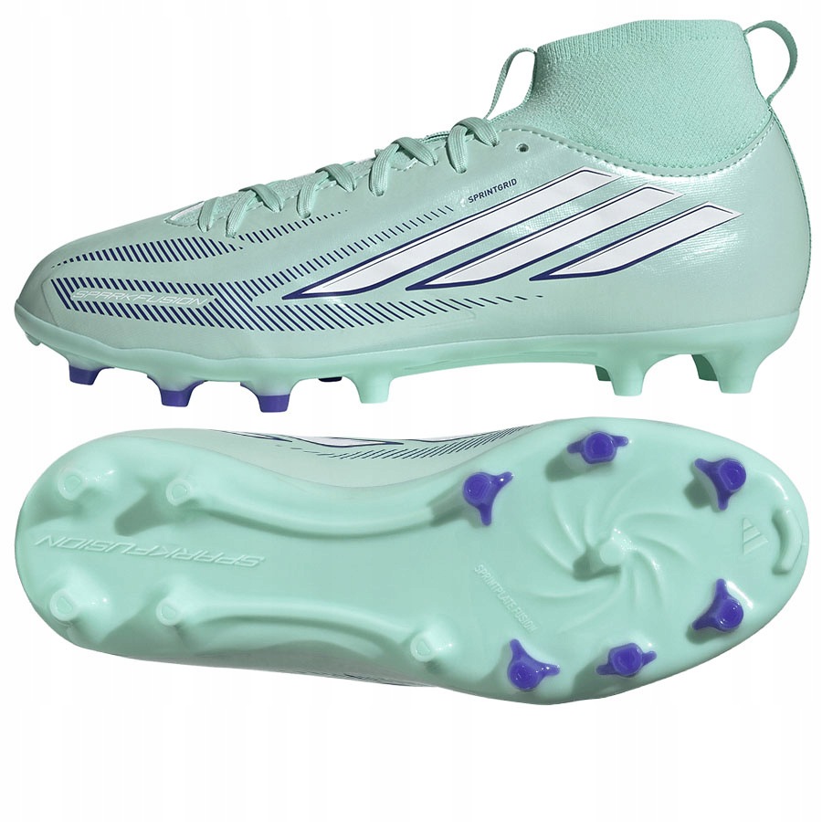 Buty adidas F50 Sparkfusion League Jr Fg/ag KK1356 zielony 33
