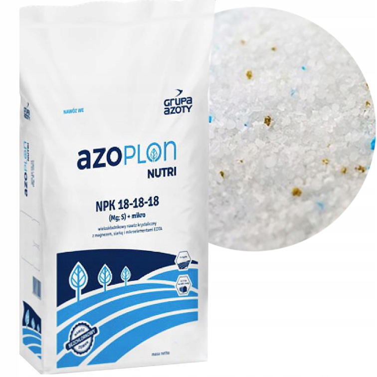 

Azoplon Npk 18-18-18 4kg Nawóz Regenerator Roślin