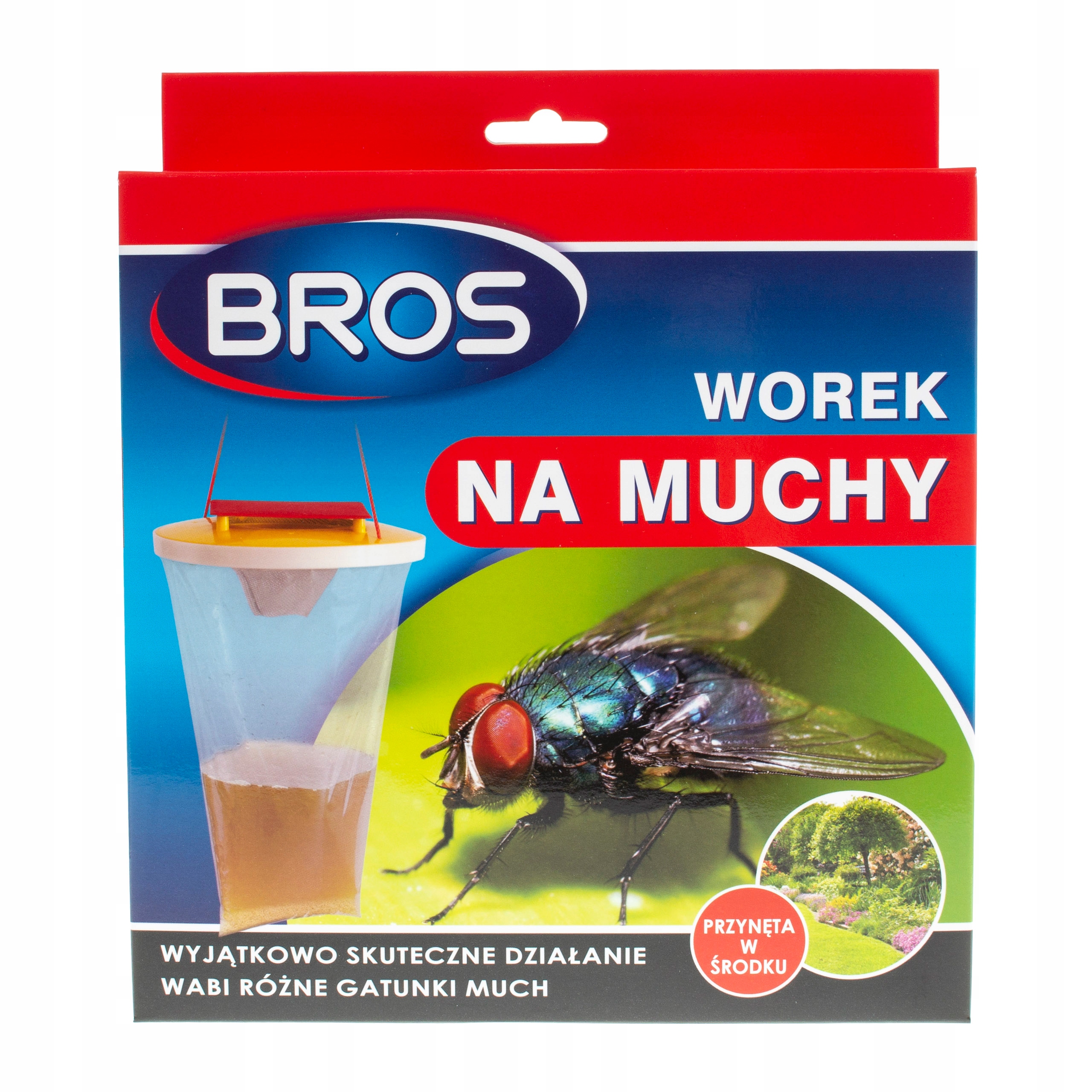 

Bros Worek Na Muchy Pułapka Przynęta Odławianie
