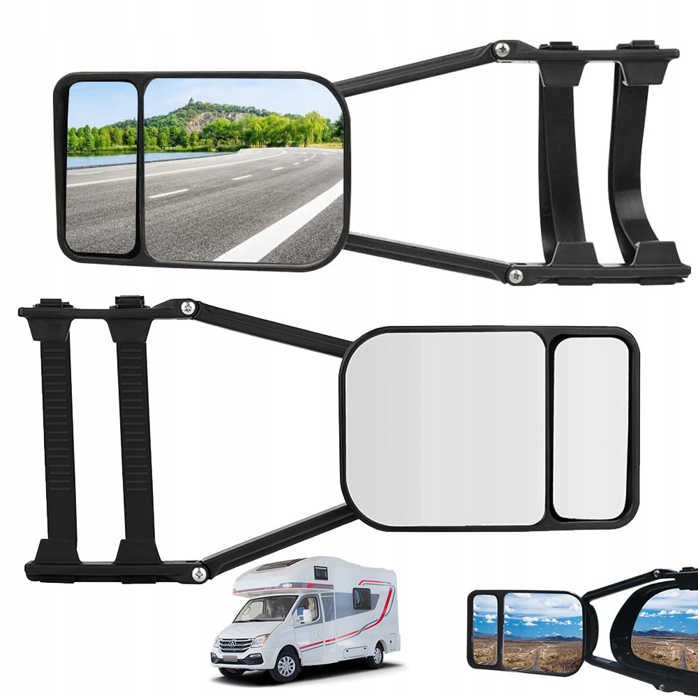 Zpětné Zrcátko Pro Karavan Levé, Pravé, Dobrá Viditelnost, 2 Ks