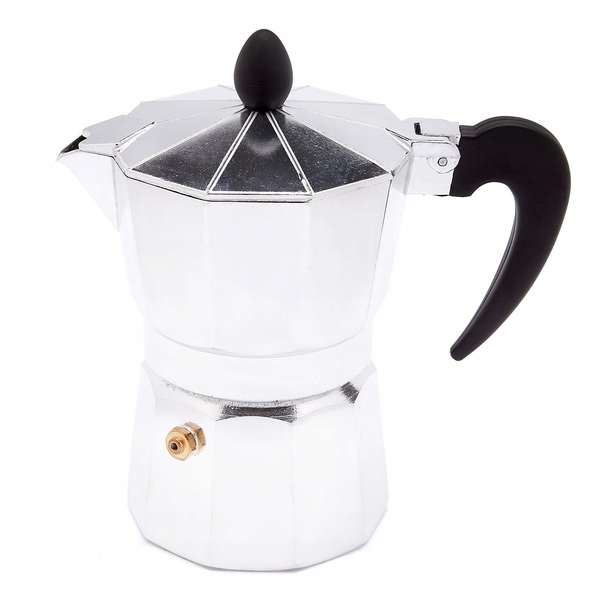 

Kawiarka aluminiowa do espresso 3 filiżanki 180ml